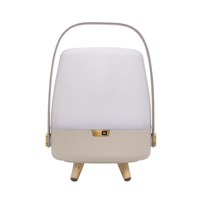 Adesso Home 1202-12 LED Speaker Lamp, Sand - Natural Beige