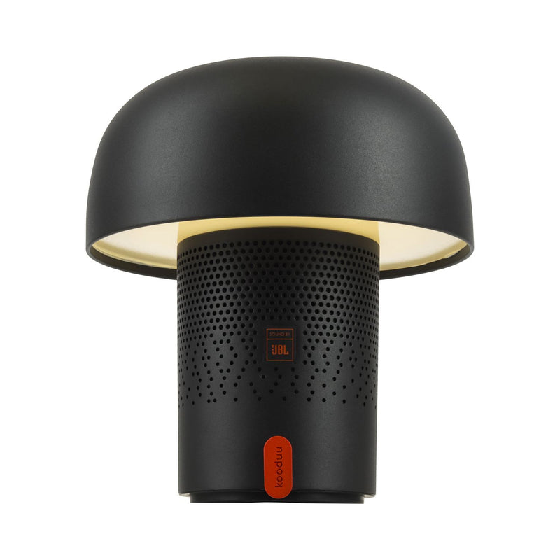 Adesso Home 1203-01 LED Speaker Lamp, Black