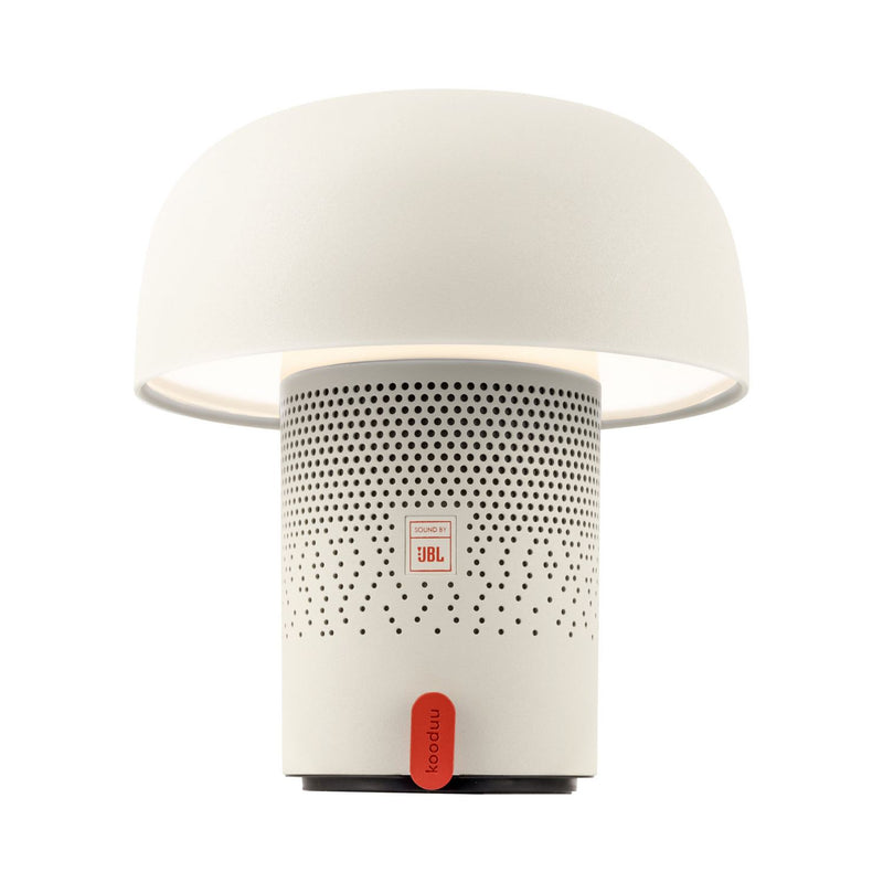 Adesso Home 1203-02 LED Speaker Lamp, White