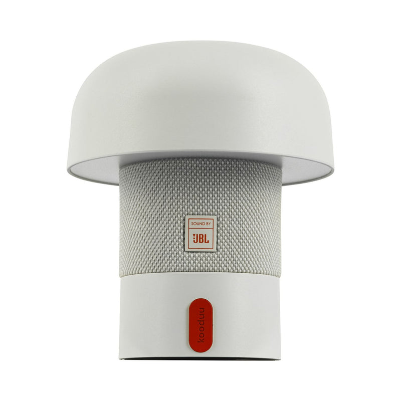 Adesso Home 1206-02 LED Speaker Lamp, White