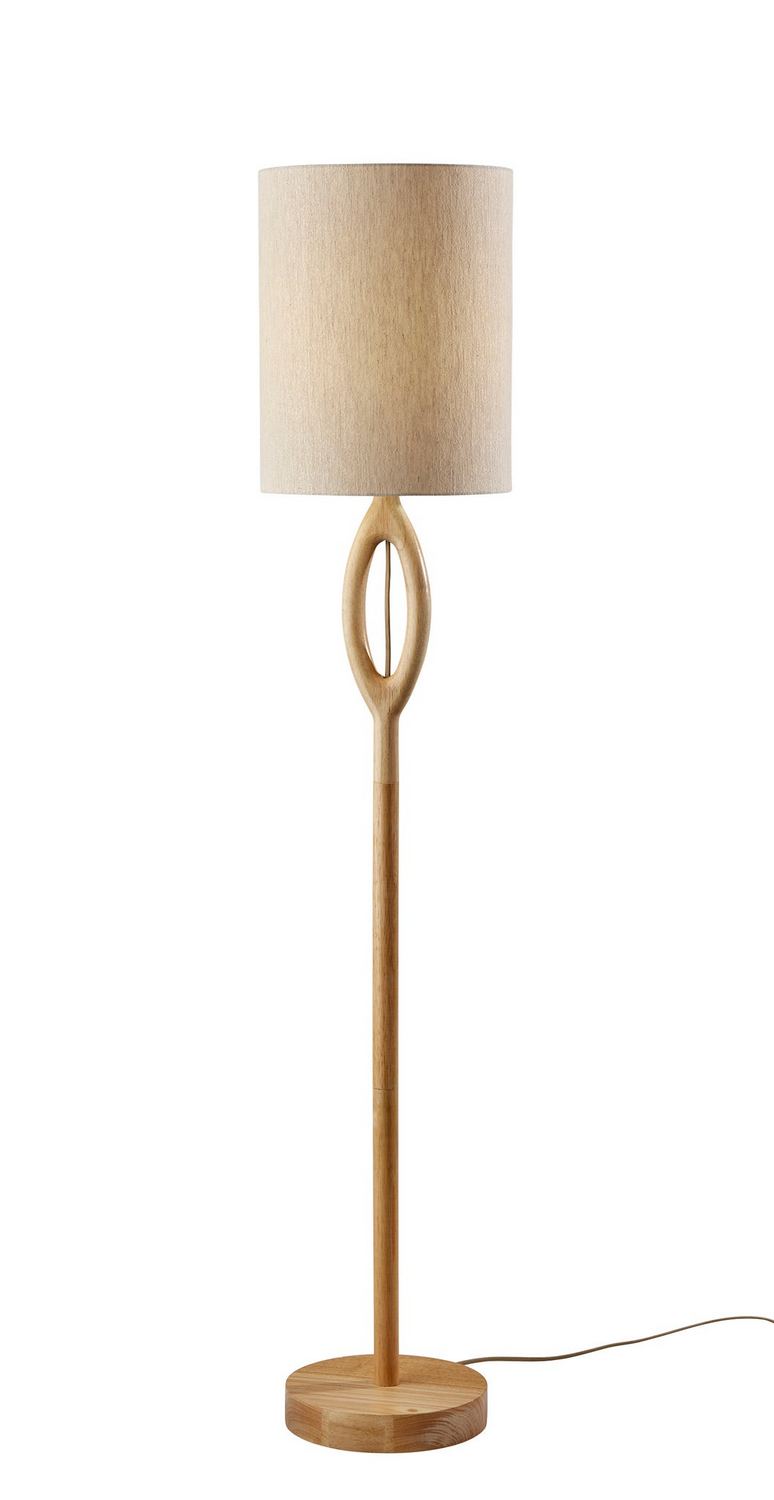 Adesso Home 1628-12 Floor Lamp, Beige