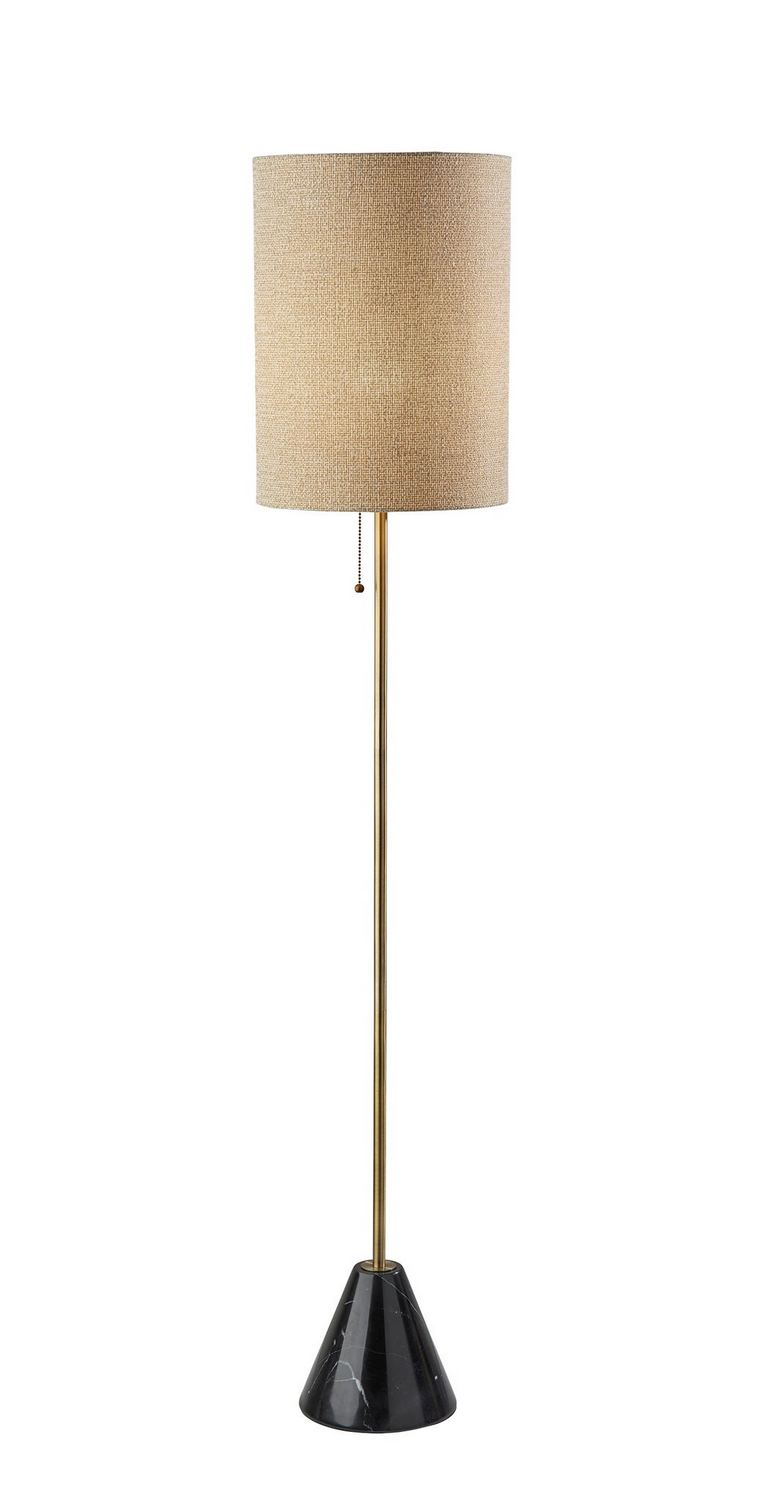 Adesso Home 1632-21 Floor Lamp, Antique Brass