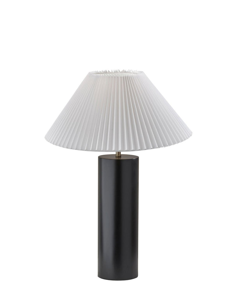 Adesso Home 1641-01 Table Lamp, Black Wood