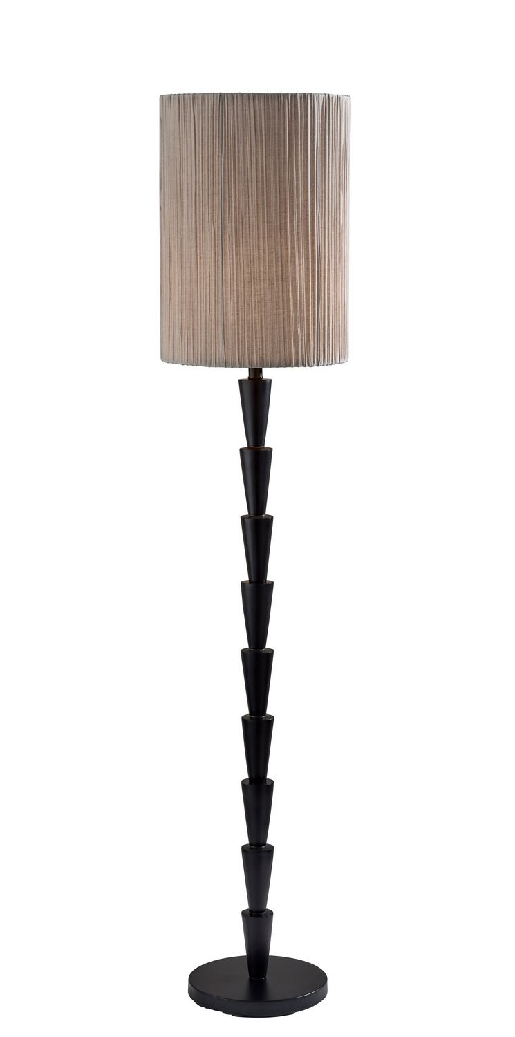 Adesso Home 1643-01 Floor Lamp, Black