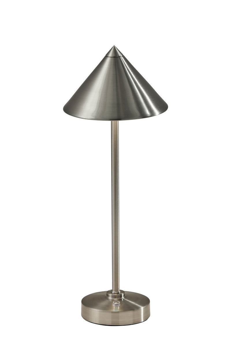 Adesso Home 2601-22 LED Table Lamp, Brushed Steel