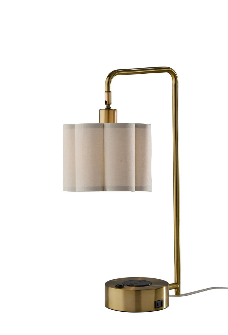 Adesso Home 2616-21 Desk Lamp, Antique Brass