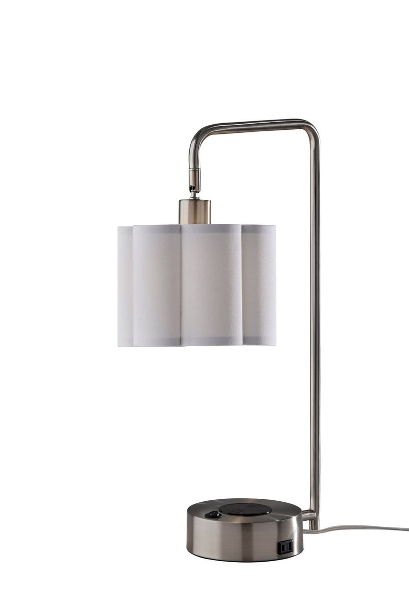 Adesso Home 2616-22 Desk Lamp, Brushed Steel