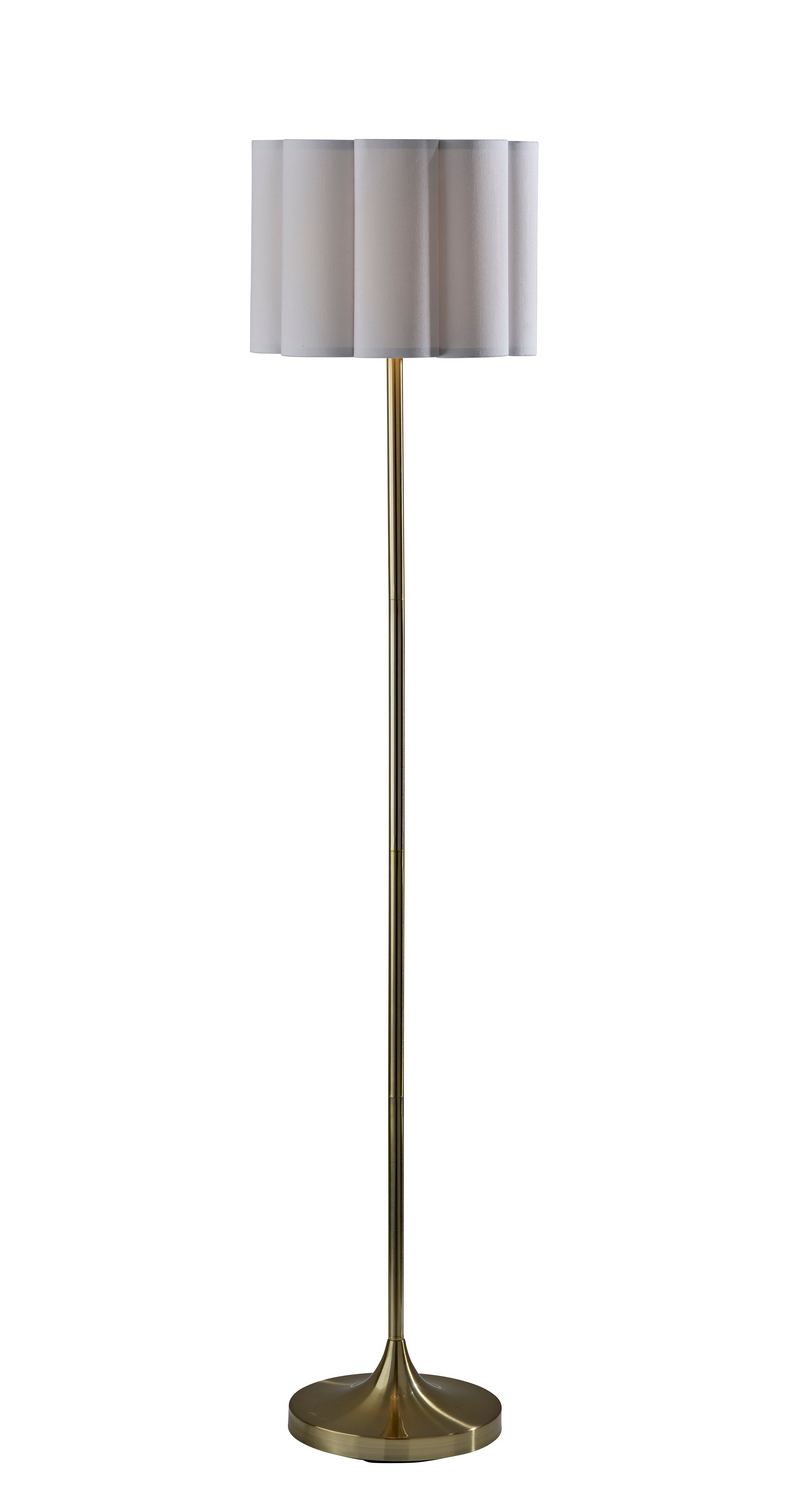 Adesso Home 2618-21 Floor Lamp, Antique Brass