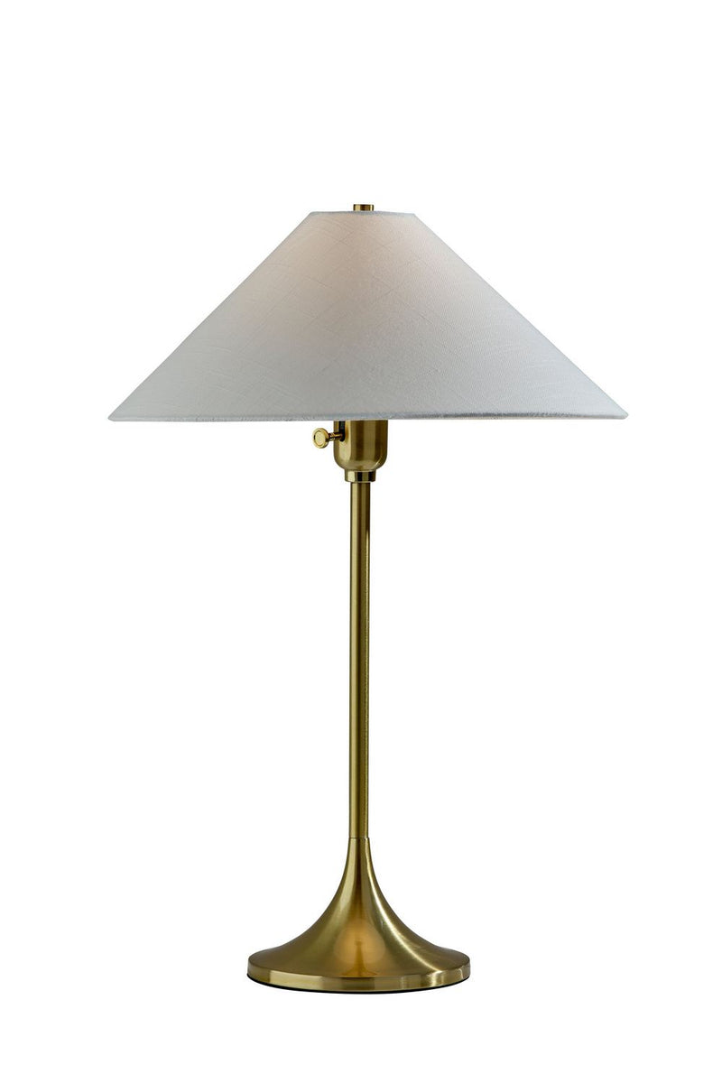 Adesso Home 2619-21 Table Lamp, Antique Brass