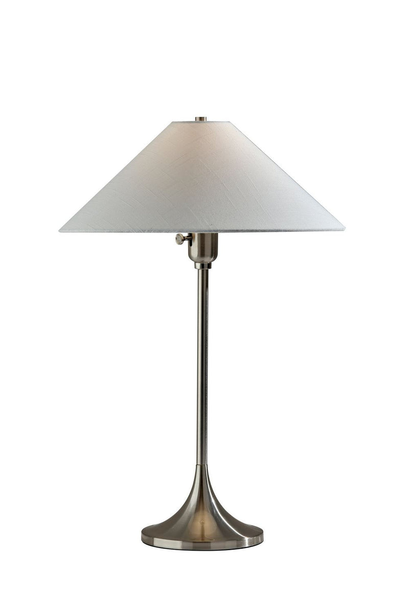 Adesso Home 2619-22 Table Lamp, Brushed Steel
