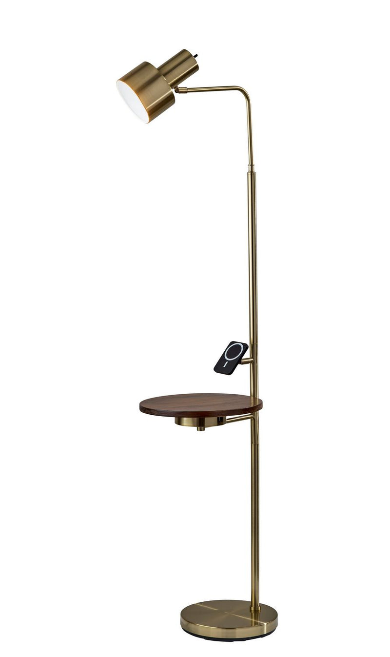 Adesso Home 2622-21 Floor Lamp, Antique Brass