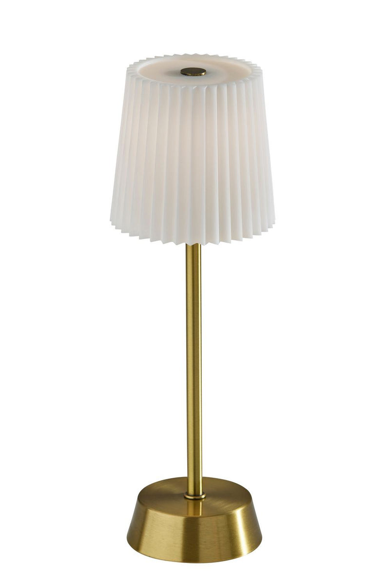 Adesso Home 3076-21 LED Table Lamp, Antique Brass