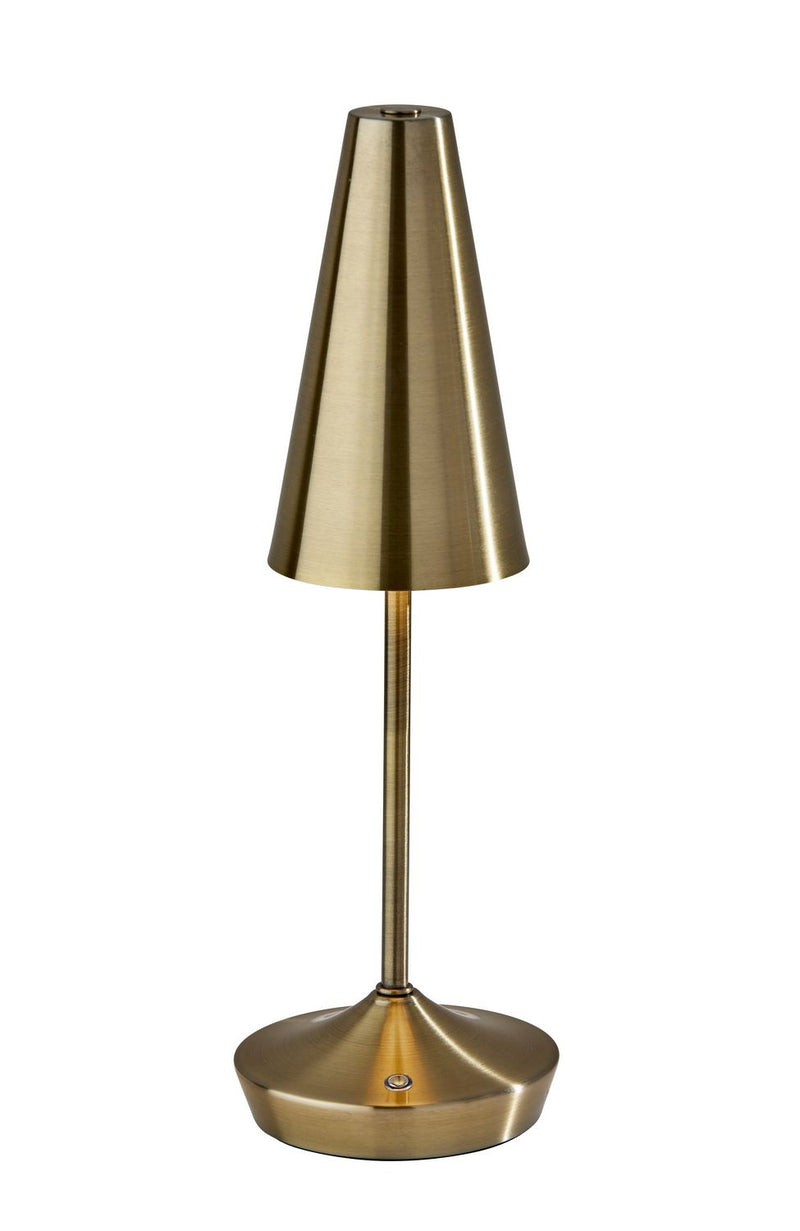 Adesso Home 3194-21 LED Table Lamp, Antique Brass