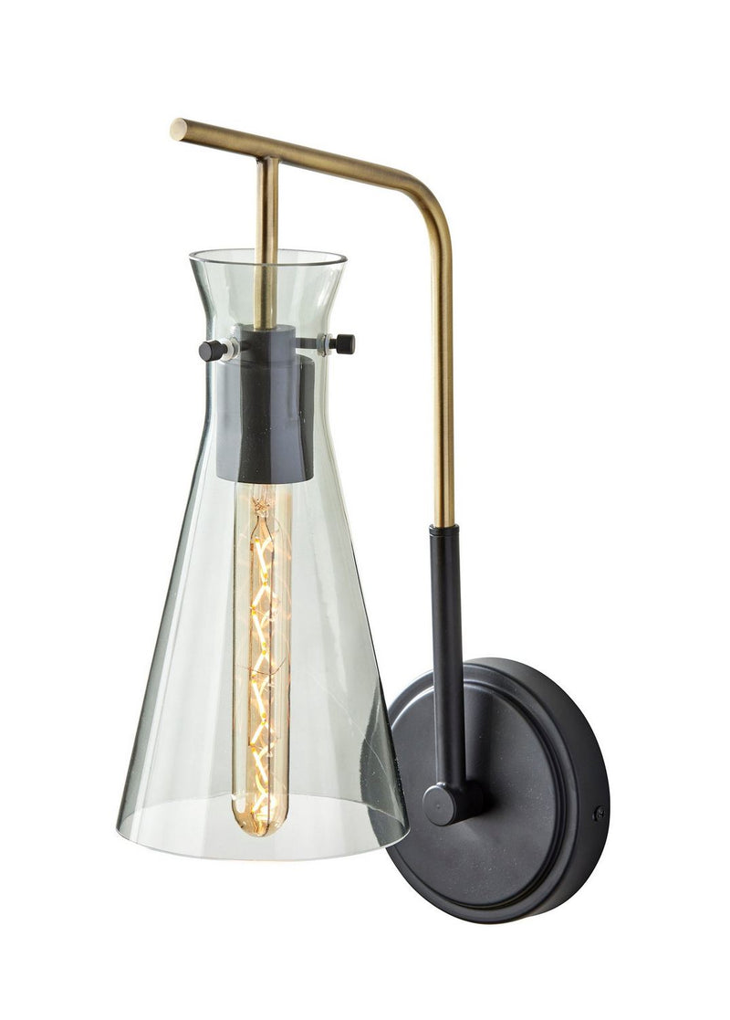 Adesso Home 3735-21 Wall Lamp, Black