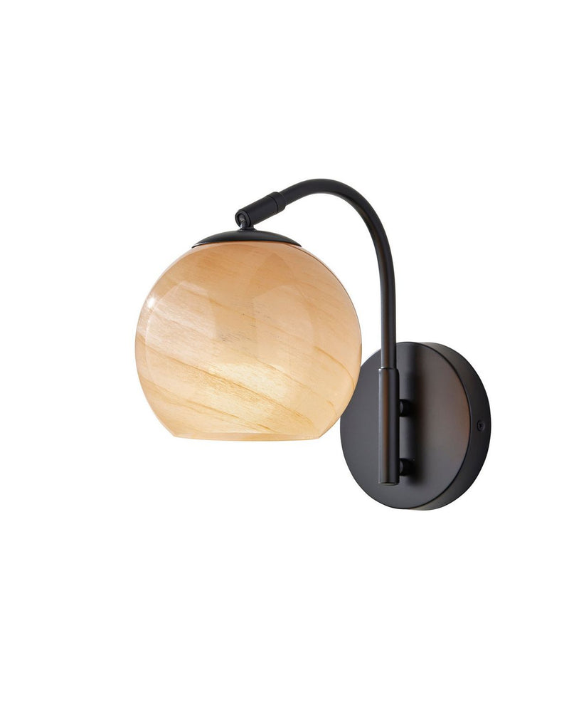 Adesso Home 3784-01 Wall Lamp, Black
