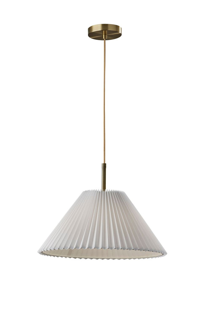 Adesso Home 3803-21 Pendant, Antique Brass