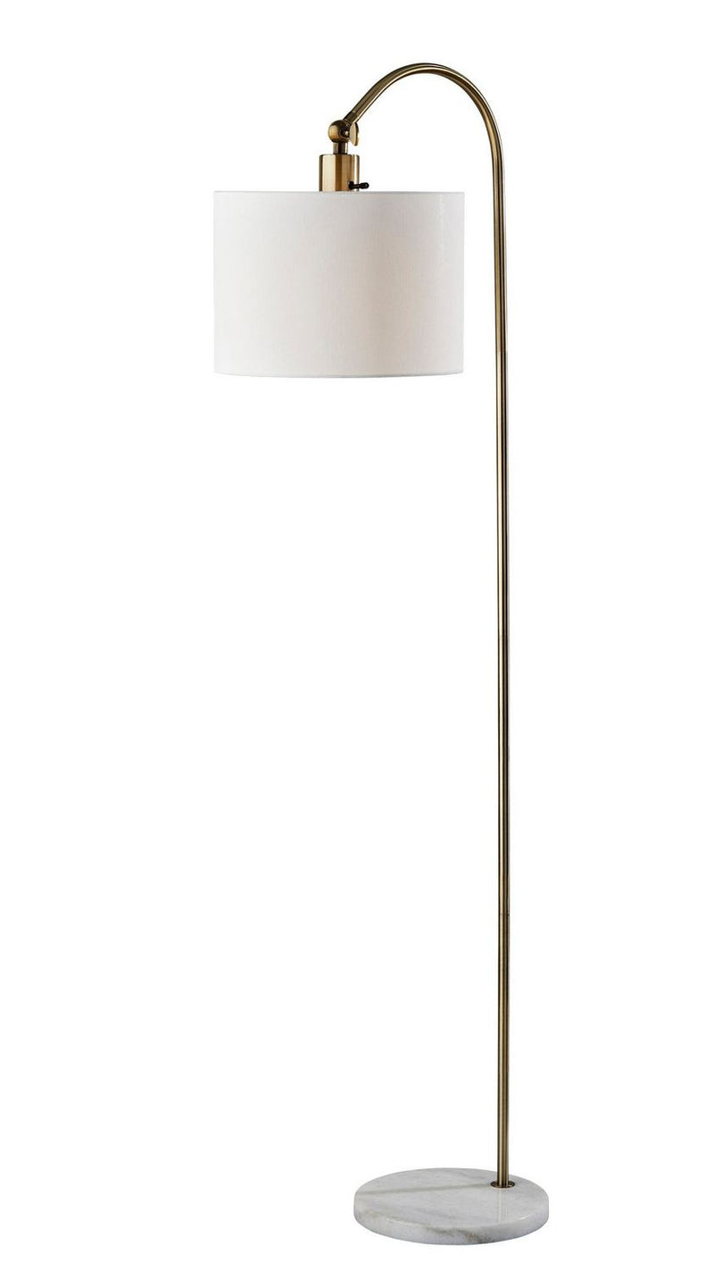 Adesso Home 3829-21 Floor Lamp, Antique Brass