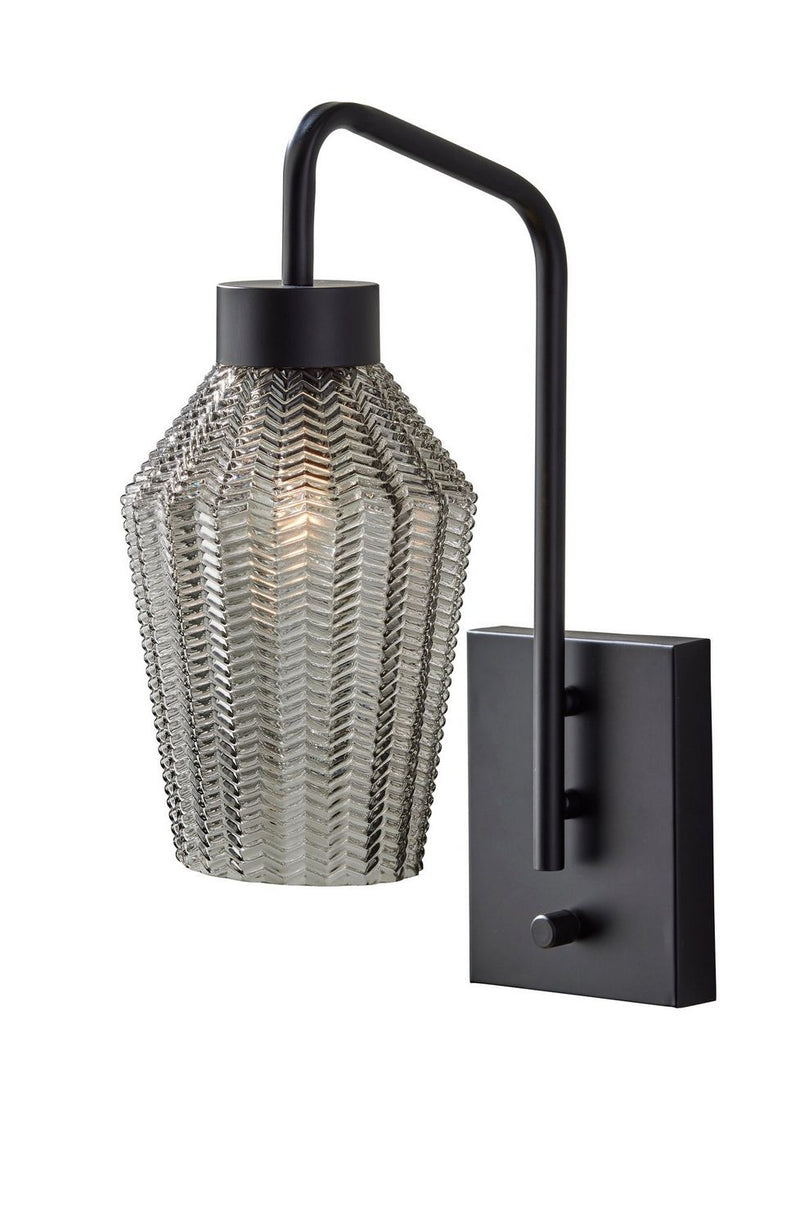 Adesso Home 3876-01 Wall Lamp, Black