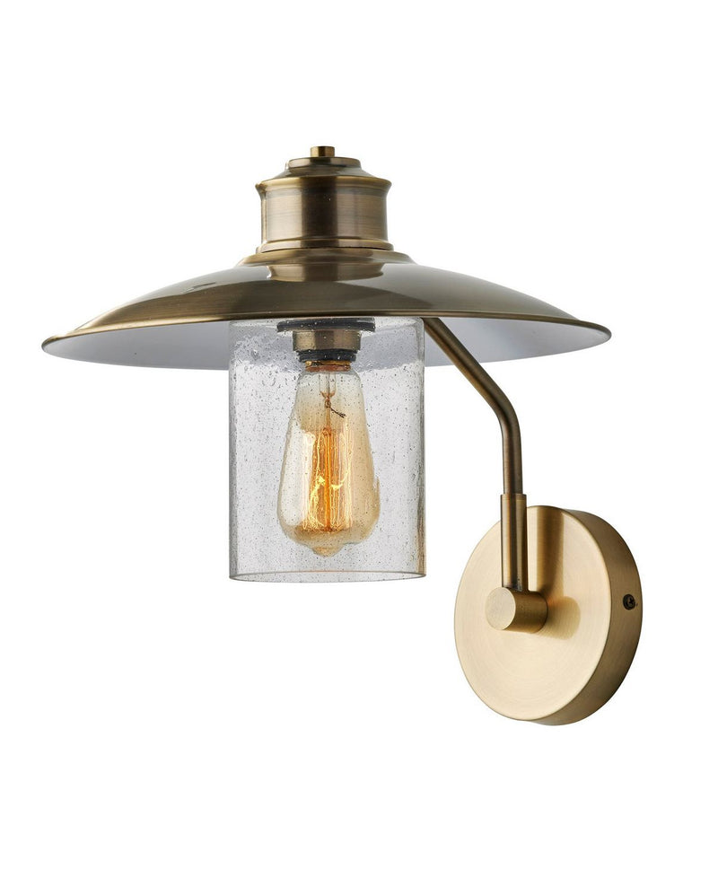 Adesso Home 3882-21 Wall Lamp, Antique Brass