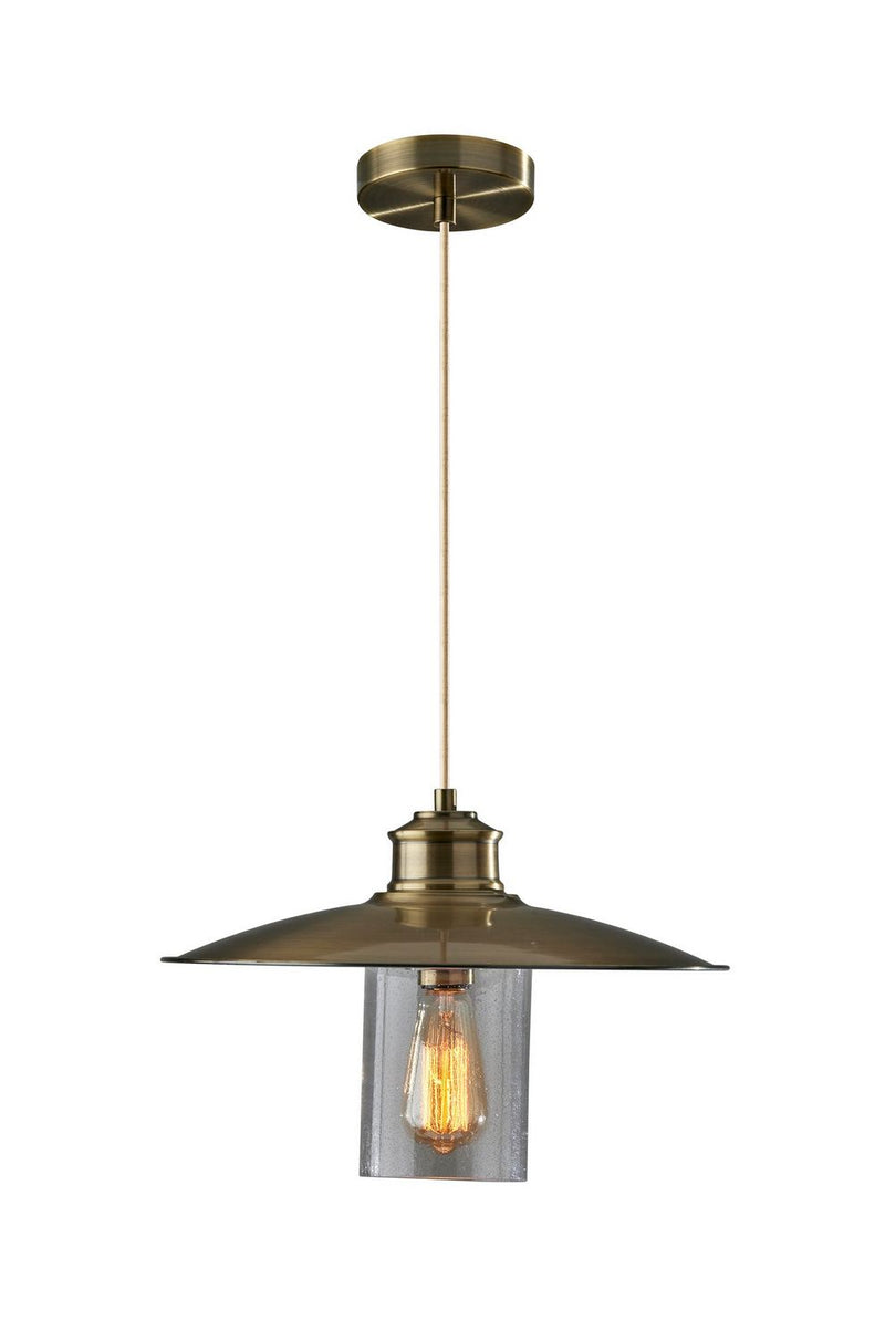 Adesso Home 3883-21 Pendant, Antique Brass