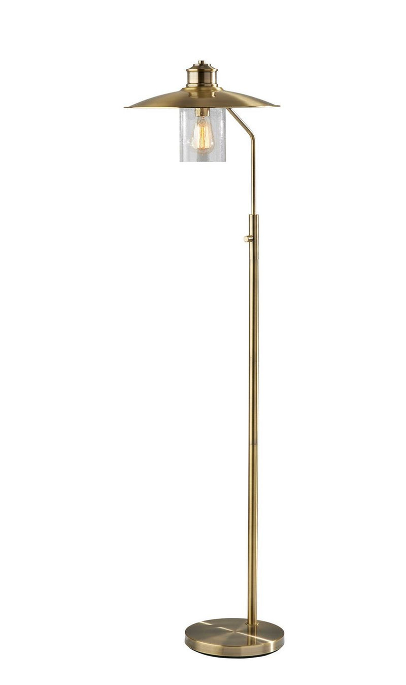 Adesso Home 3885-21 Floor Lamp, Antique Brass