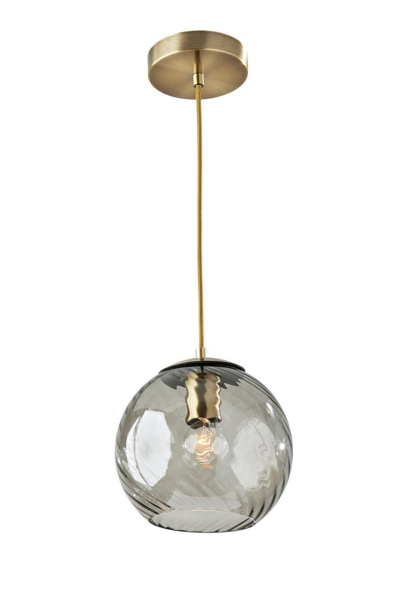 Adesso Home 3926-21 Pendant, Antique Brass