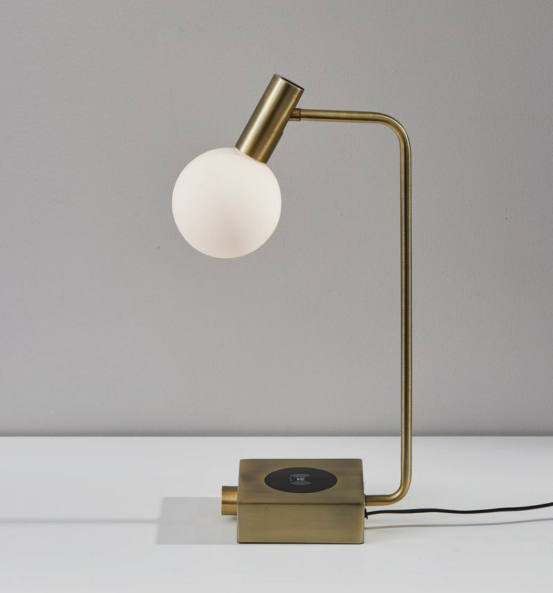 Adesso Home 3214-21 LED Desk Lamp, Brass