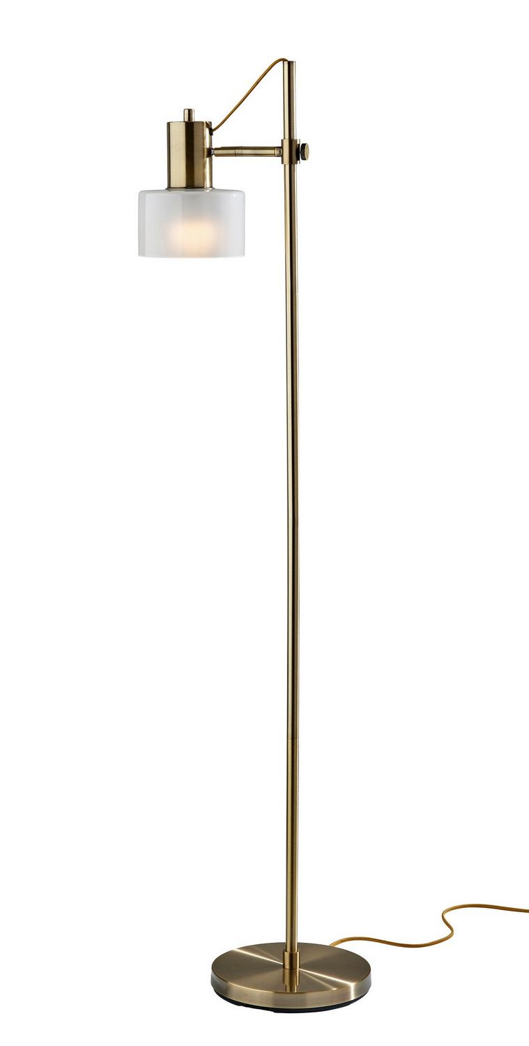 Adesso Home 3940-21 Floor Lamp, Antique Brass
