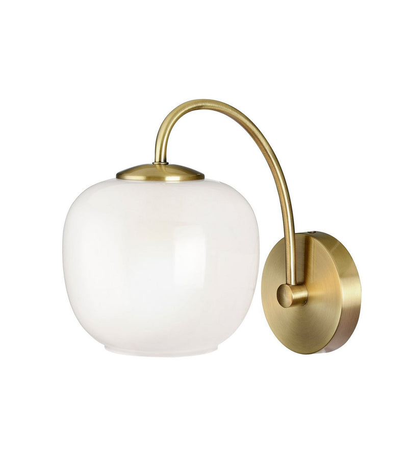 Adesso Home 3944-21 Wall Lamp, Antique Brass