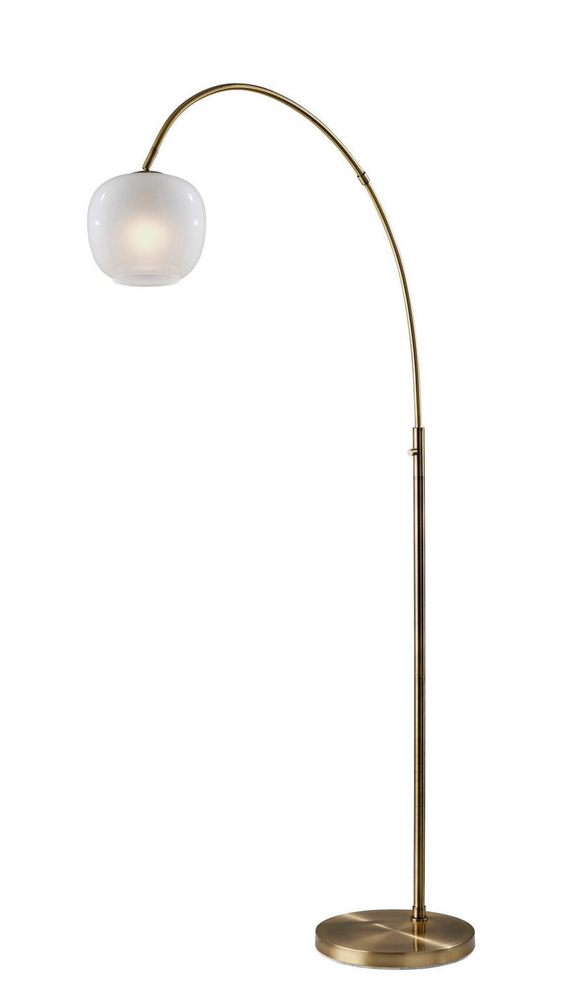 Adesso Home 3950-21 Floor Lamp, Antique Brass