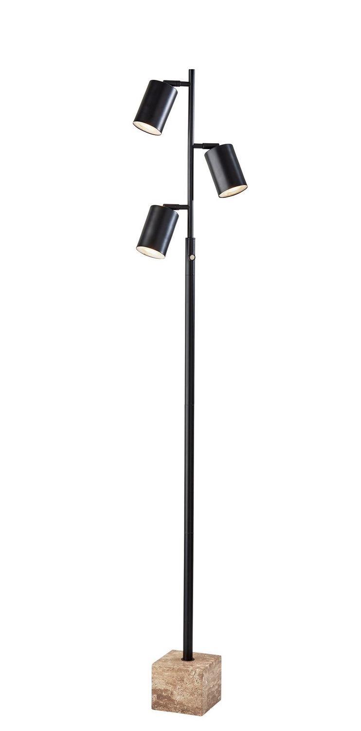 Adesso Home 3967-01 LED Tree Lamp, Black