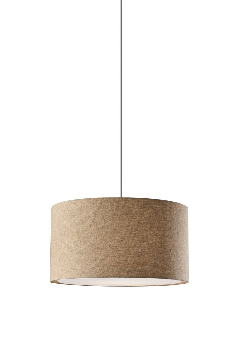 Adesso Home 4003-12 Pendant, Natural Textured Fabric