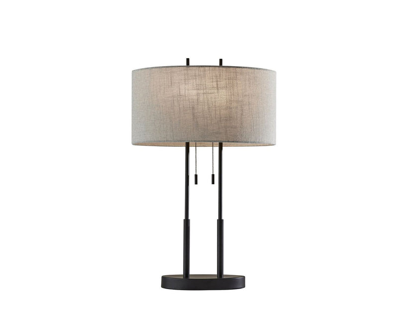 Adesso Home 4015-26 Two Light Table Lamp, Antique Bronze