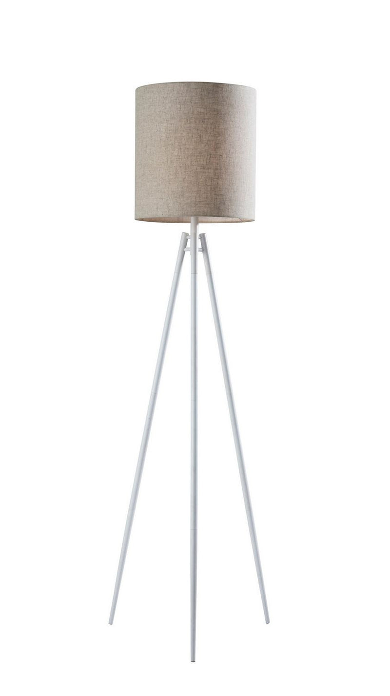 Adesso Home 4037-02 Floor Lamp, White