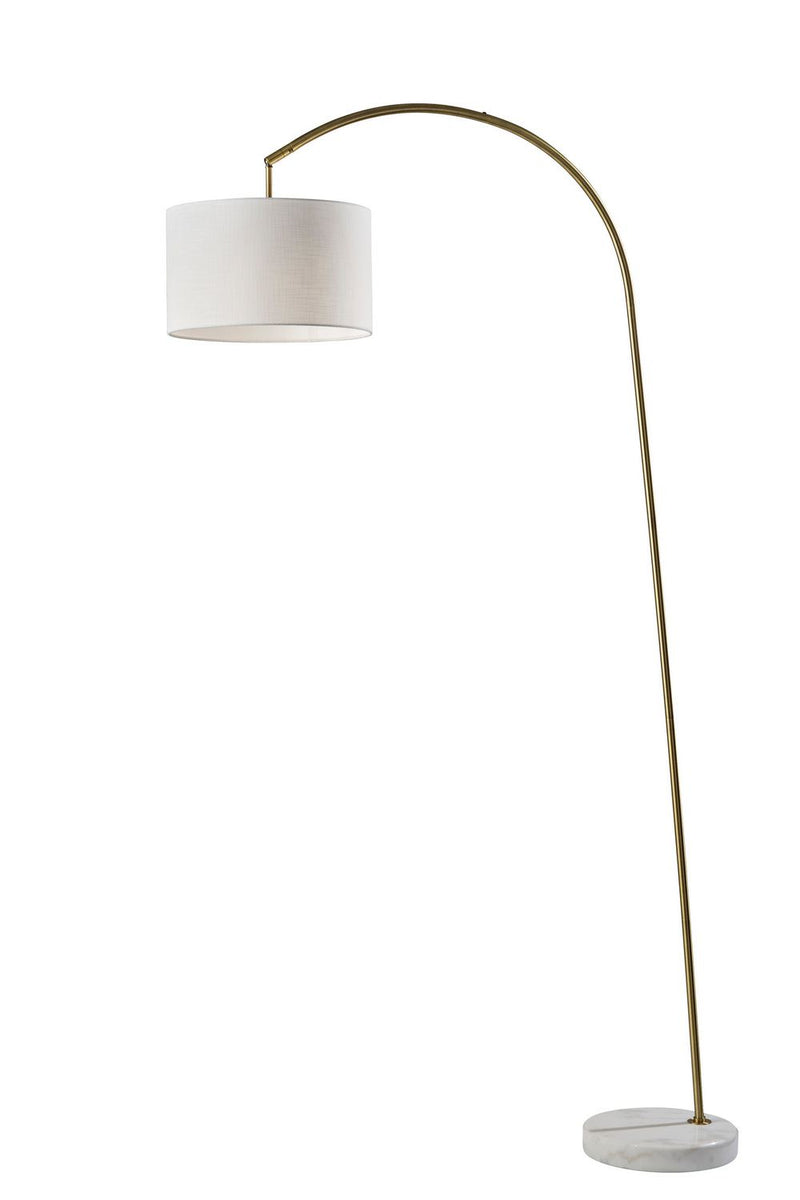 Adesso Home 4053-21 Floor Lamp, Antique Brass