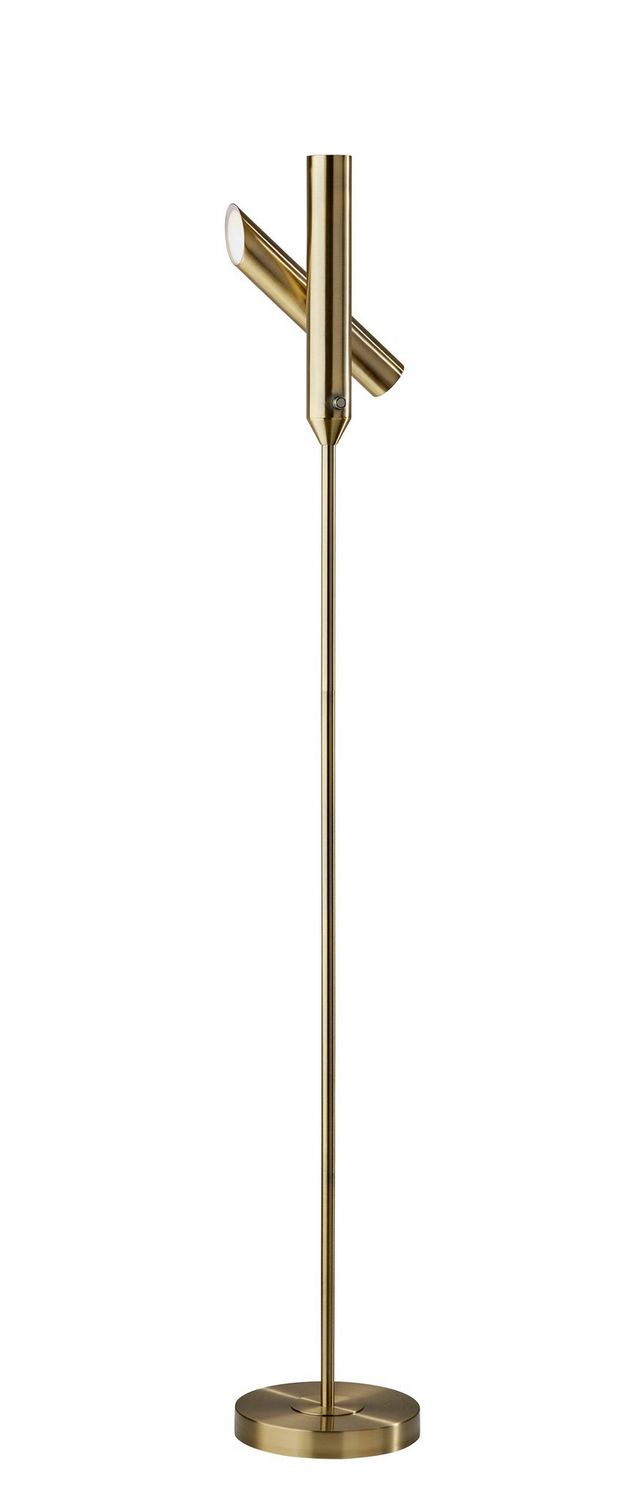 Adesso Home 4079-21 LED Torchiere, Antique Brass