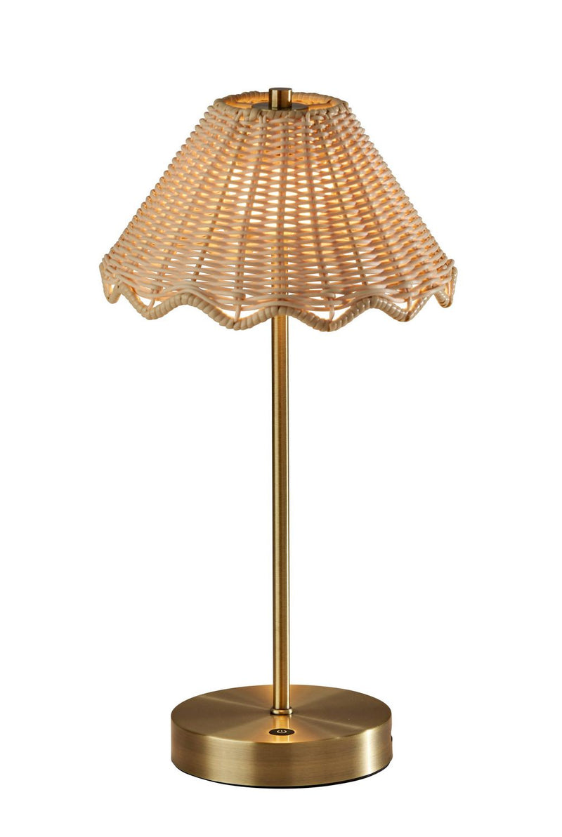 Adesso Home 4082-21 LED Table Lamp, Antique Brass