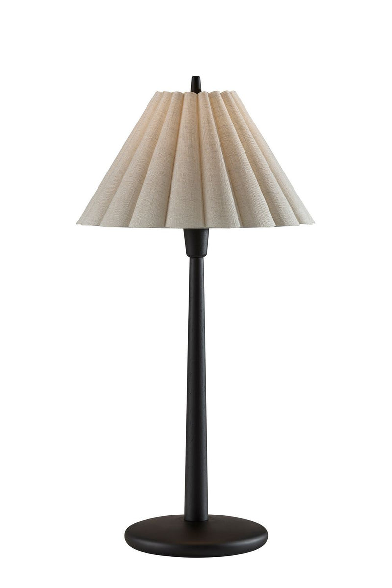 Adesso Home 4143-01 Table Lamp, Black Wood
