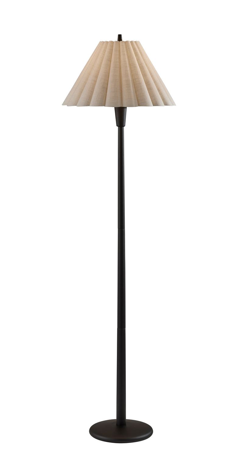 Adesso Home 4146-01 Floor Lamp, Black Wood