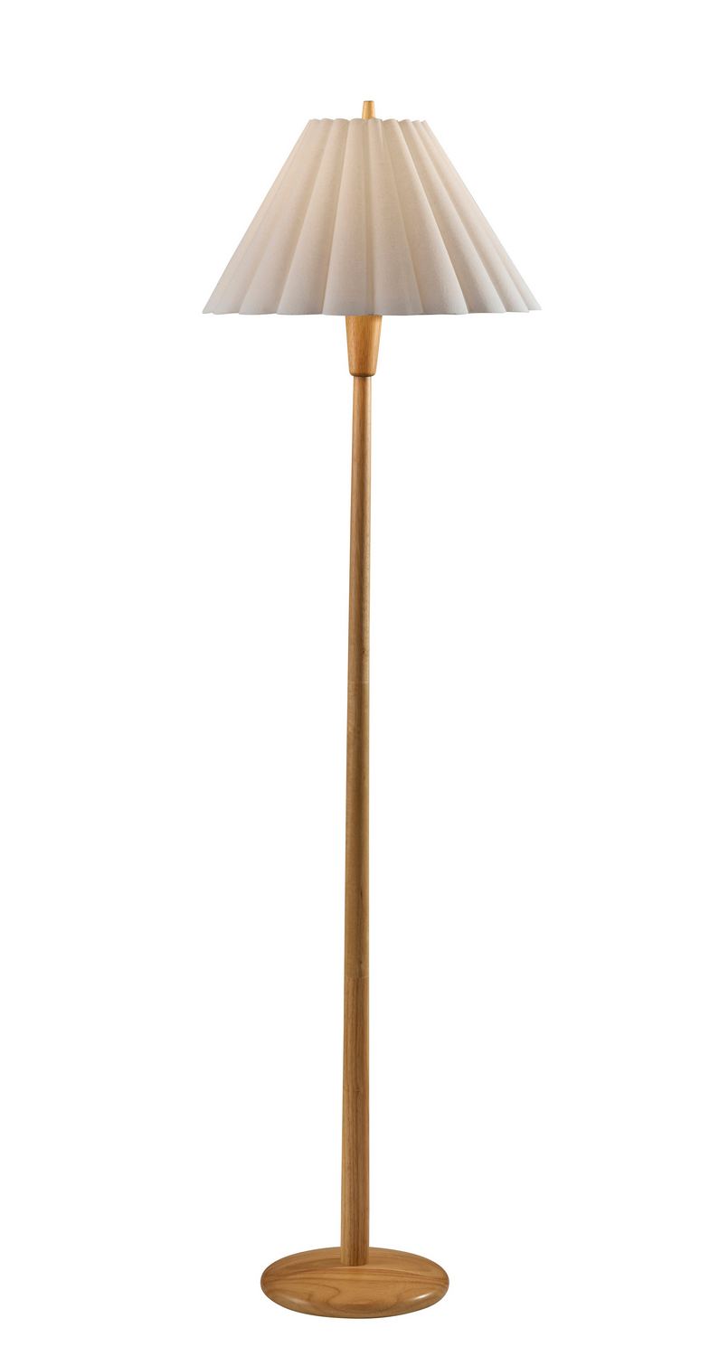 Adesso Home 4146-12 Floor Lamp, Natural Wood