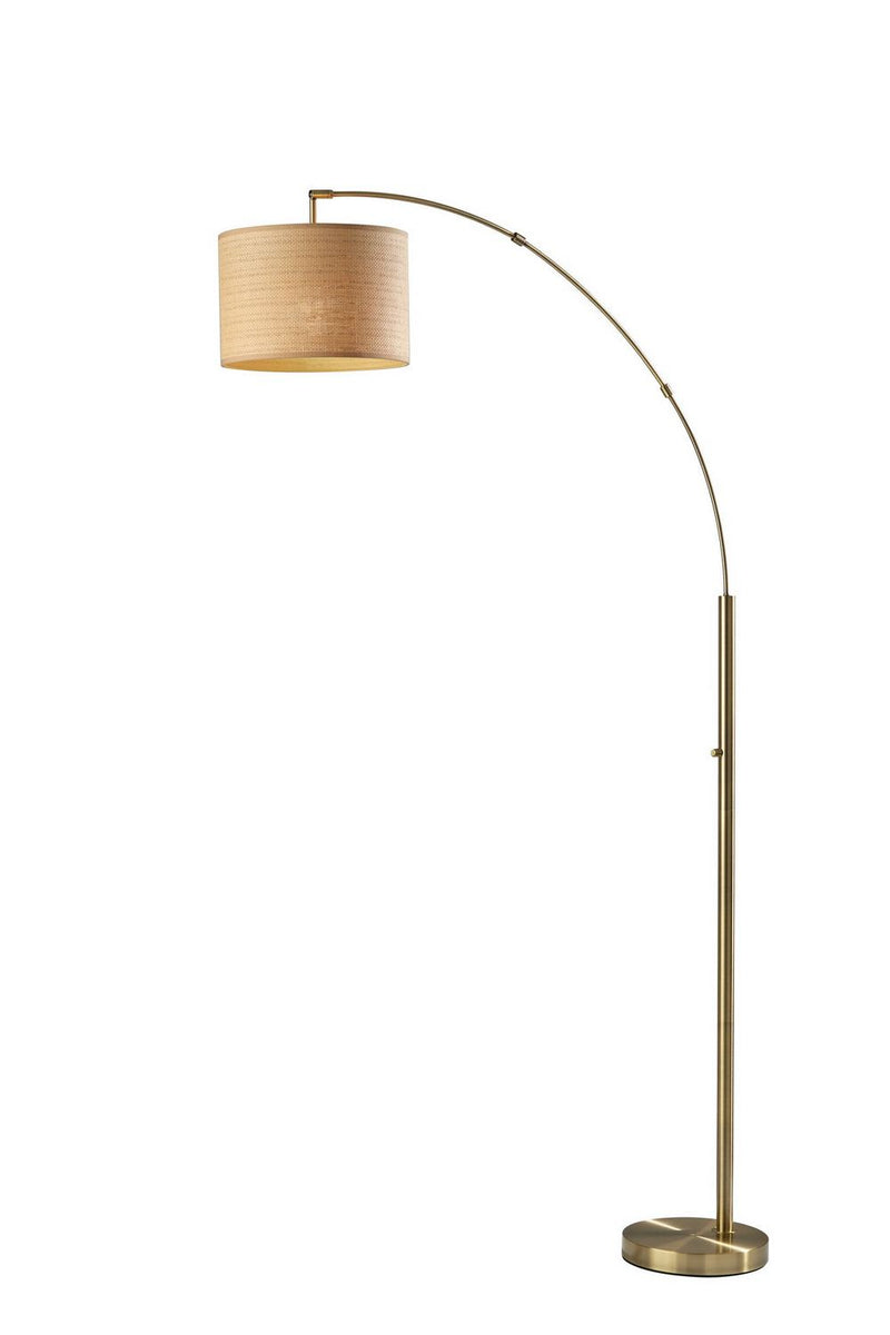 Adesso Home 4249-18 Floor Lamp, Antique Brass