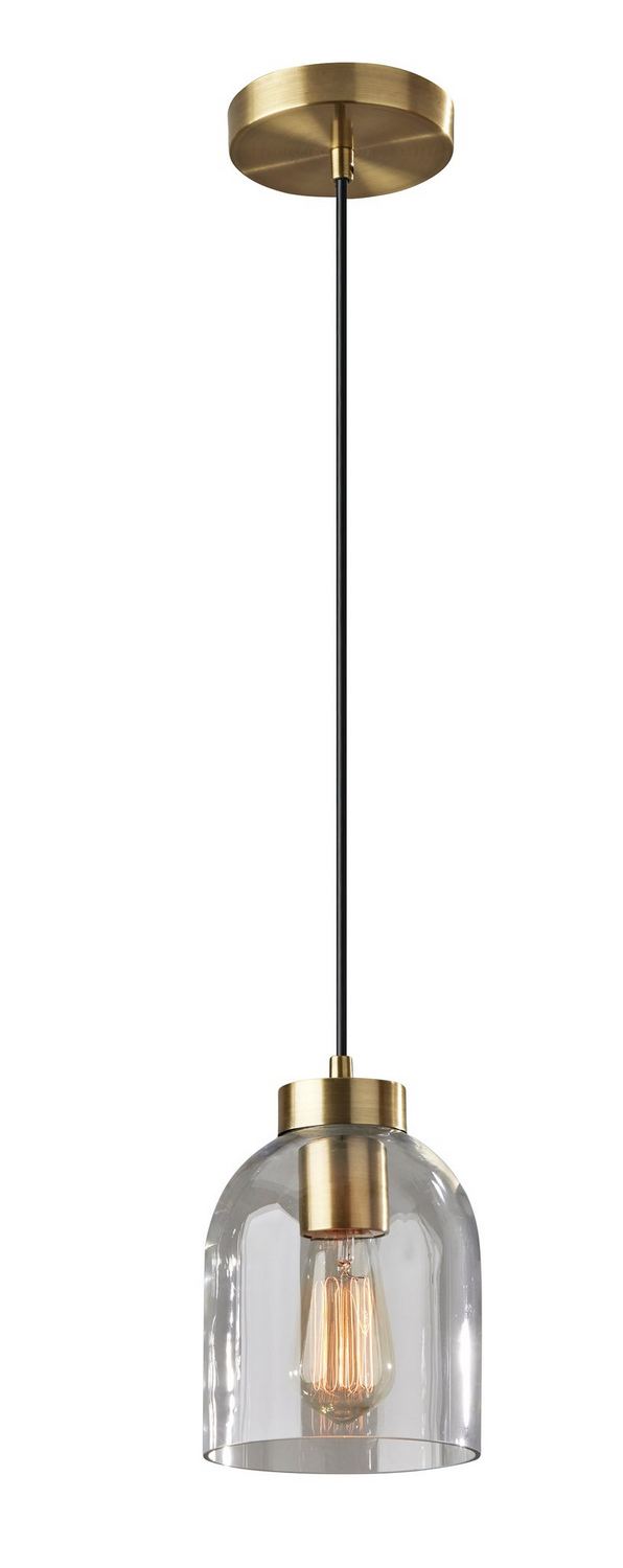 Adesso Home 4287-21 Pendant, Antique Brass