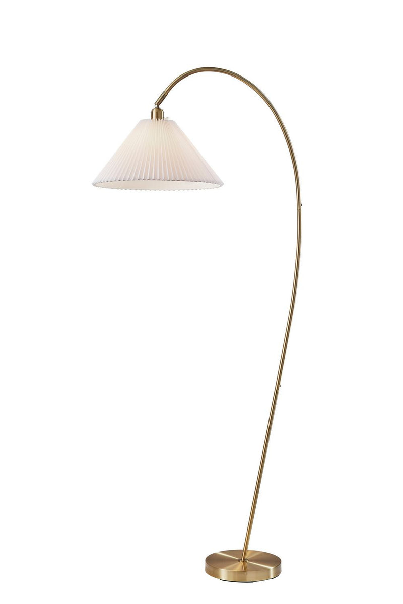 Adesso Home 4351-21 Floor Lamp, Antique Brass