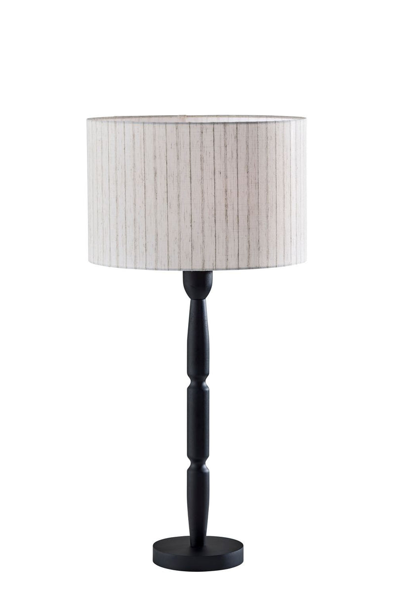 Adesso Home 4357-01 Table Lamp, Black Wood