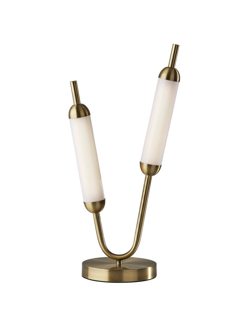 Adesso Home 4403-21 LED Table Lamp, Antique Brass
