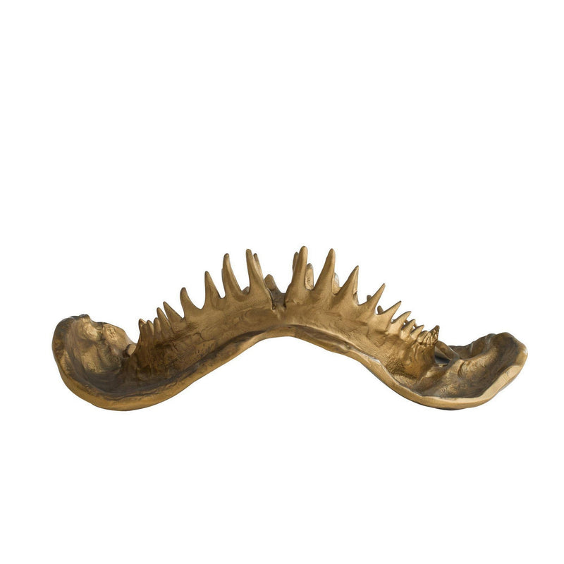 Arteriors ASI23 Sculpture, Antique Brass