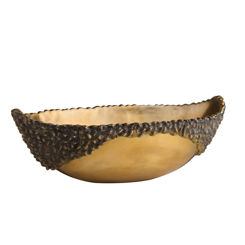 Arteriors ATI15 Centerpiece, Antique Brass/Vintage Brass