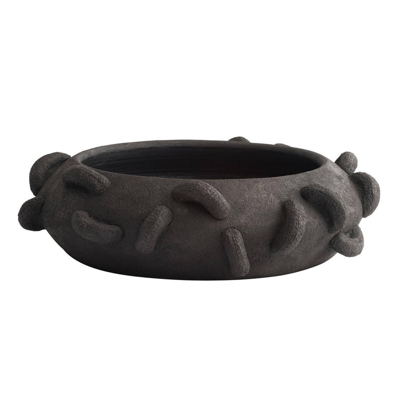 Arteriors ATS05 Centerpiece, Matte Charcoal