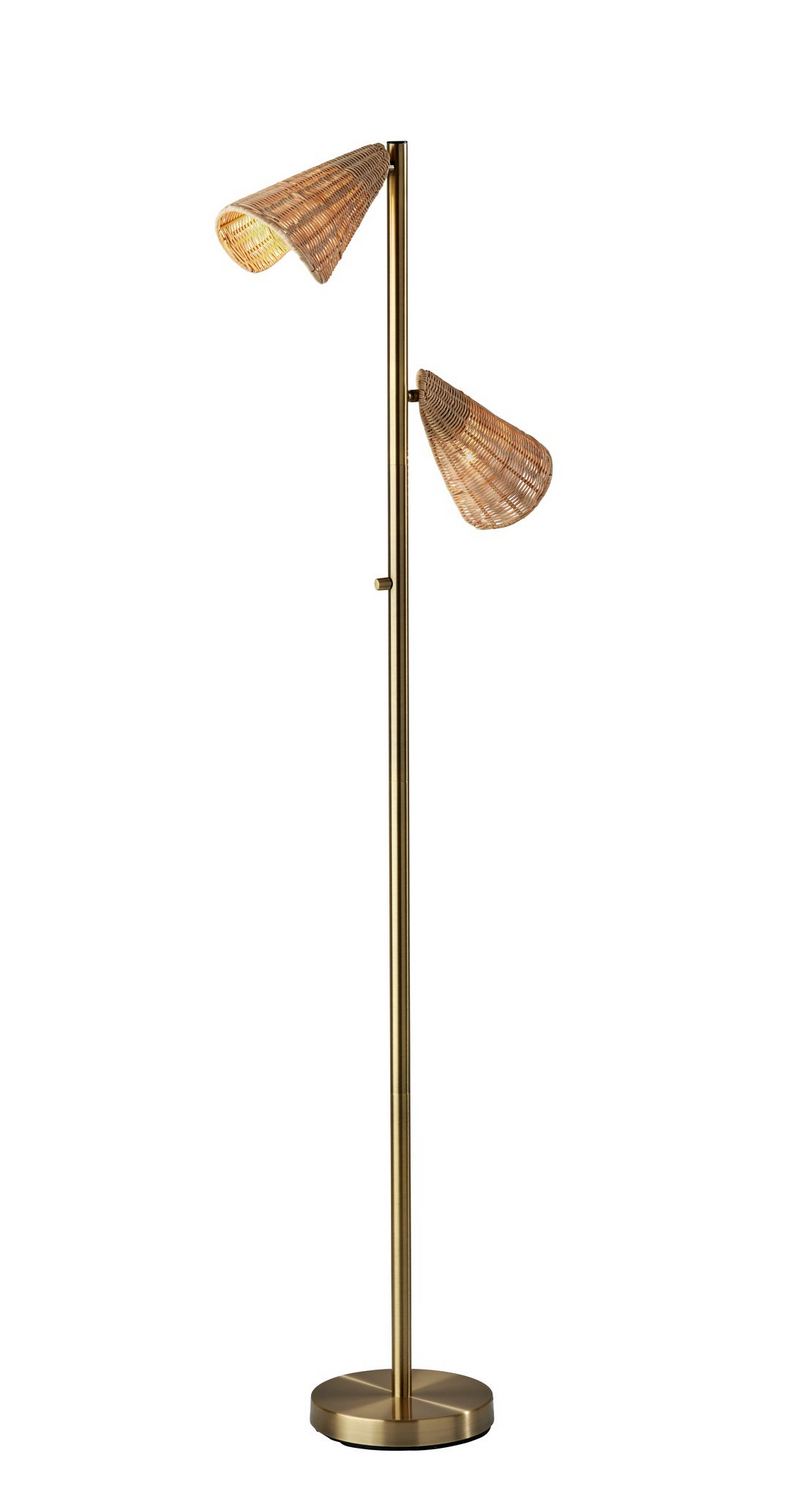 Adesso Home 5114-21 Tree Lamp, Antique Brass