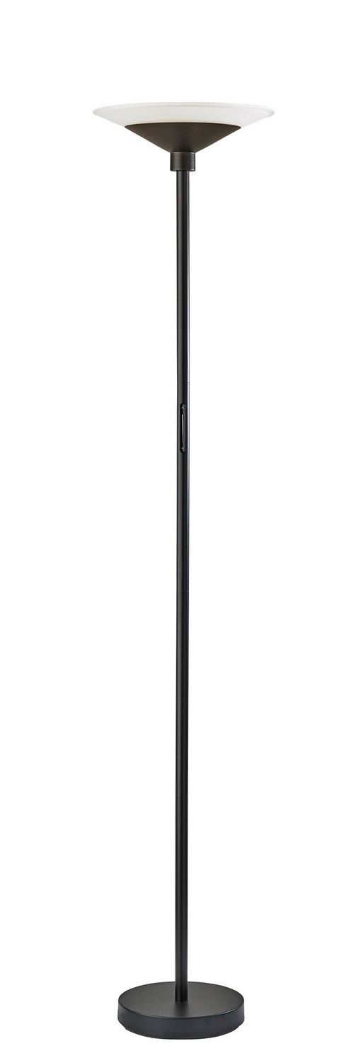 Adesso Home 5121-01 LED Torchiere, Black